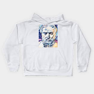 Herodotus Portrait | Herodotus Artwork 12 Kids Hoodie